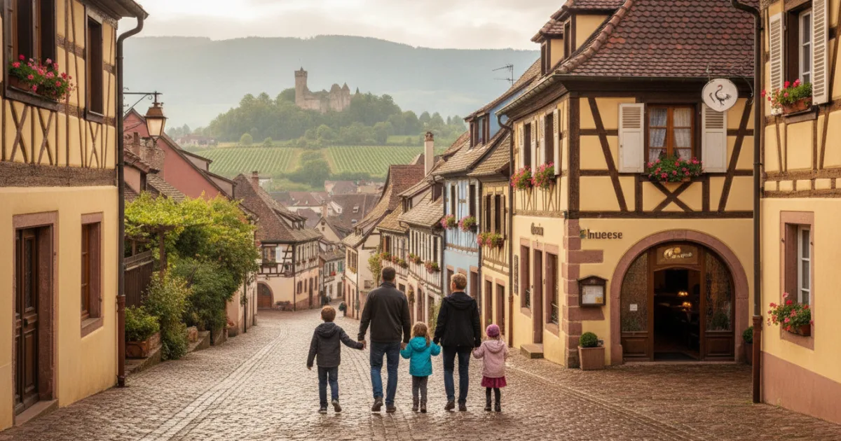 Ribeauvillé en famille : hébergements pour tous les âges
