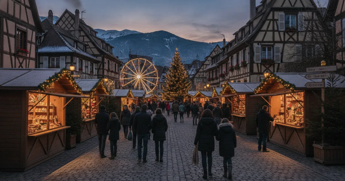 Marché de Noël à Ribeauvillé : où loger ?